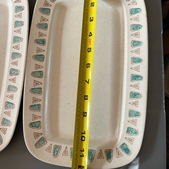 1950-60's Metlox Poppytrail Navajo Pattern Serving Platter - Picture 5 of 5